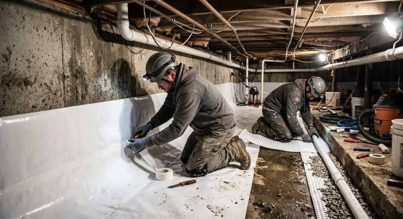 Basement Water Prevention in Grand Rapids, MI