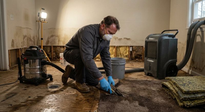 Crawl Space Water Remediation in Chandler, AZ