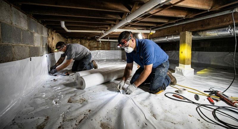 Crawlspace Waterproofing Service