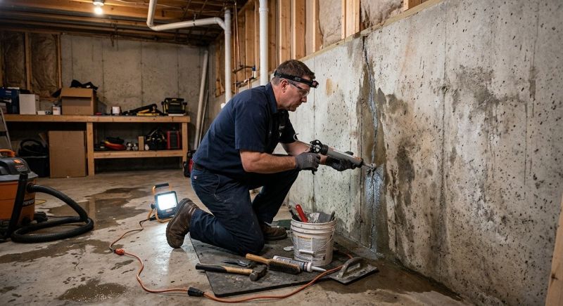 Leaking Basement Repair in Columbus, OH
